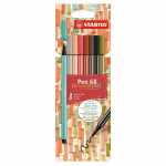 STABILO Fasermaler Pen 68 NatureCOLORS 8 Stück