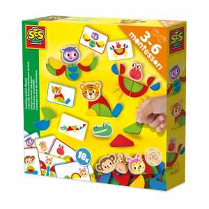 SES CREATIVE montessori Tierformen abbilden