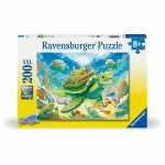 Ravensburger Kinderpuzzle Magische Tiefsee XXL 200 Teile