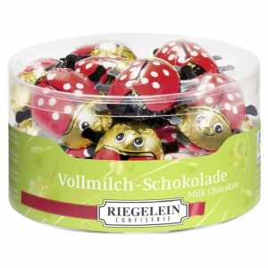 Riegelein Schokoladen Figuren Glückskäfer massiv 375g Dose