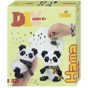 hama Bügelperlen Geschenkpackung Panda 3D