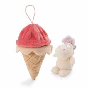 NICI Kuscheltier Einhorn Creamy Pink in Eis 10cm
