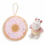 NICI Kuscheltier Einhorn Sweety Rainbow in Donut 10cm