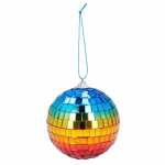 Boland Discokugeln mehrfarbig 8cm 6 Stück