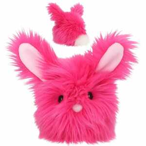 DEPESCHE SNUKIS Flauschiger Hase pink