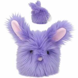 DEPESCHE SNUKIS Flauschiger Hase lila