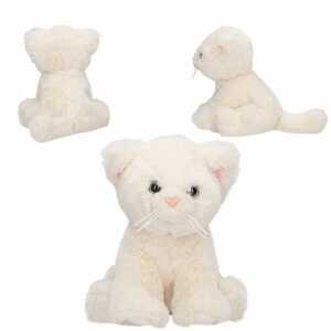 DEPESCHE TOPModel Plüsch Katze weiß 16cm
