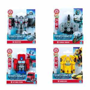 Transformers Figuren Earthspark 1 Step Smash Changers Deluxe sortiert