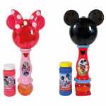 Seifenblasenstab Mickey & Minnie 120ml mit Licht...