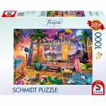 Puzzle Jeff Haynie Mit dem Wohnwagen am Meer 1000 Teile