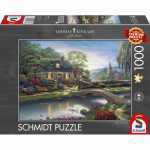 Puzzle Thomas Kinkade Stoney Creek Cottage 1000 Teile