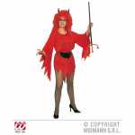 WIDMANN Erwachsenenkostüm Teufelin rot...