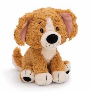 NICI Kuscheltier Hund sitzend braun 20cm