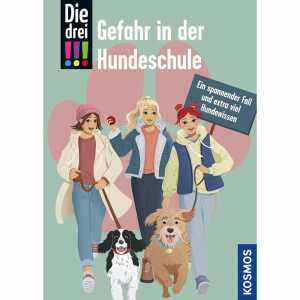 Buch Die drei !!! Gefahr in der Hundeschule