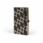 Notizbuch Castelli Gold Chain schwarz/gold DIN A5