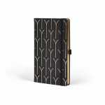 Notizbuch Castelli Gold Arch schwarz/gold DIN A5