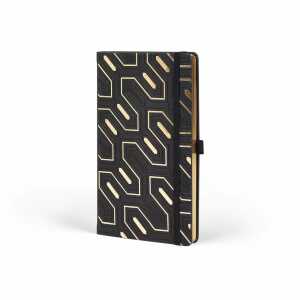 Notizbuch Castelli Gold Obelisk schwarz/gold DIN A5