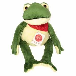 Teddy-HERMANN Plüsch Schlenkerfrosch grün 28cm