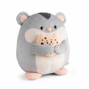 NICI Kuscheltier Hamster Shai mit Keks 27cm