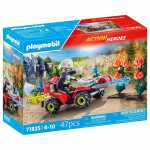 playmobil Action Heroes Feuerwehr Quad löscht...