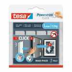 tesa Klettband selbstklebend Powerstrips Large 32...