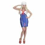 WIDMANN Erwachsenenkostüm Seefrau blau...