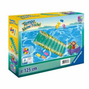 Spiel Set Kinderluftmatratze Wettschwimmen Tempo kleine Fische 125cm