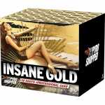 LESLI Feuerwerksbatterie Insane Gold 30 Schuss Kat.F2