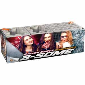 LESLI Verbundbatterie 3-Some 40 Schuss Kat.F2