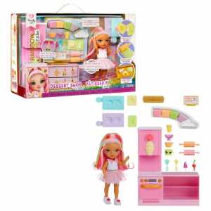 Spielset Rainbow High Littles Dessert Shop with Kandy