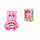 Plüsch Care Bears Hurrabärchi rosa 35cm