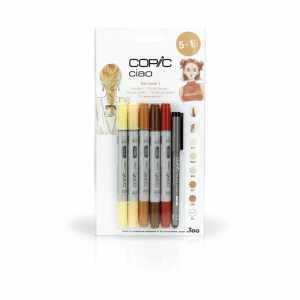 Copic Marker Set Ciao 5+1 Hair Tones 1