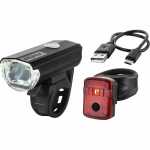 PUKY Beleuchtungs-Set LUMI black