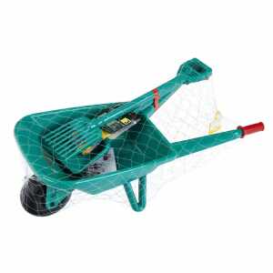 Garten Set Kinder Bosch mit Schubkarre grün 4 Teile