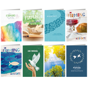 SKOR Glückwunschkarten " Firmung " sortiert 1St