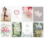 Glückwunschkarten Silberhochzeit 100 Stück...