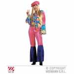 WIDMANN Erwachsenenkostüm Hippie Girl aus Samt...