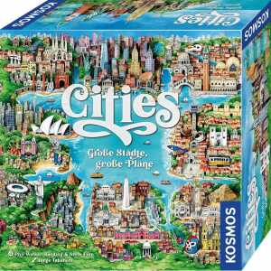 Brettspiel Cities Große Städte, große Pläne