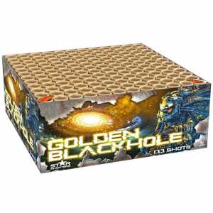 LESLI Verbundbatterie Golden Blackhole 133 Schuss Kat.F2