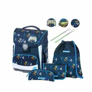 SCHNEIDERS Schultasche Toolbag Plus Level One 8 Teile Dark Blue