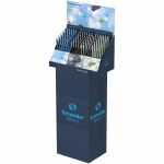 Universaldisplay Kugelschreiber Slider Rave mit Sockel...