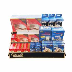 Idena Spielemodul inkl. Holzdisplay 133 Teile