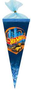 Nestler Schultüte Tüllv. 35 cm rund HotWheels Speed Mattel