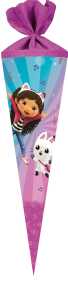 Nestler Schultüte Filzv. 70 cm rund GabbyDollhouse DreamW
