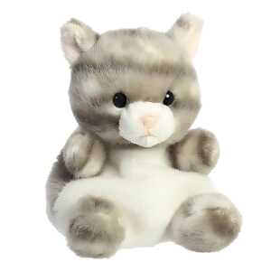 Palm Pals Silver Kitty Cat 13 cm