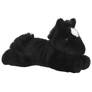 Mini Flopsies Beau Black Horse 20 cm