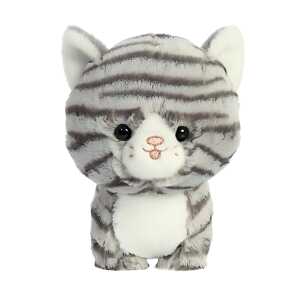 Teddy Pets Grey Tabby Cat 18 cm