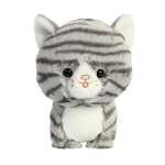 Teddy Pets Grey Tabby Cat 18 cm