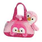 Fancy Pals Peek-A-Boo Penguin Pink 20 cm