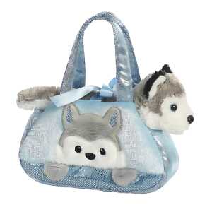Fancy Pals Peek-A-Boo Husky 20 cm